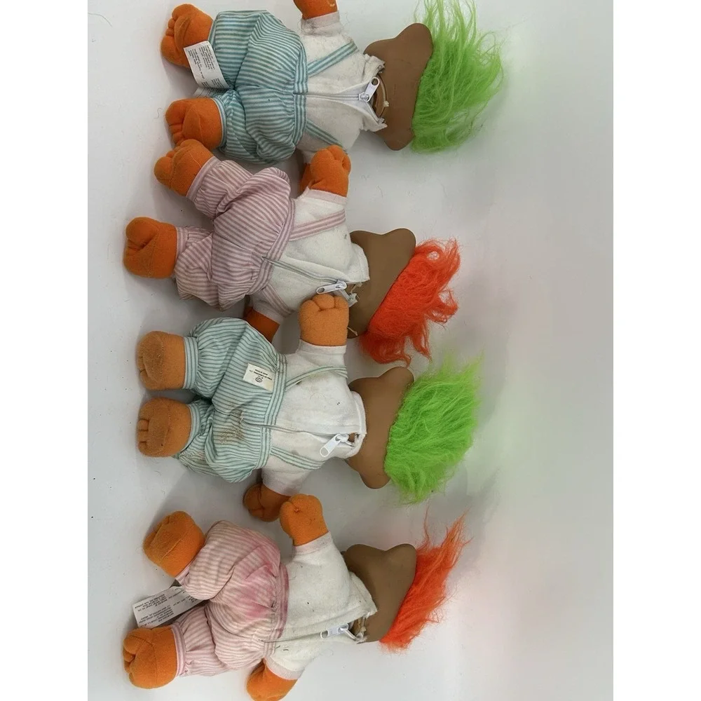 Vintage 1992 Soma International Glo Troll Doll Glowing Eyes Troll 13